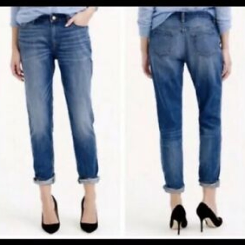 NWT J.Crew Slim Broken-in Boyfriend Jeans, 31T